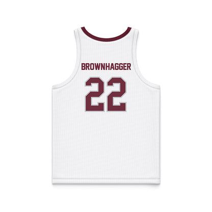 Mississippi State - NCAA Women's Basketball : Jasmine Brown-Hagger - White Basketball Jersey-1