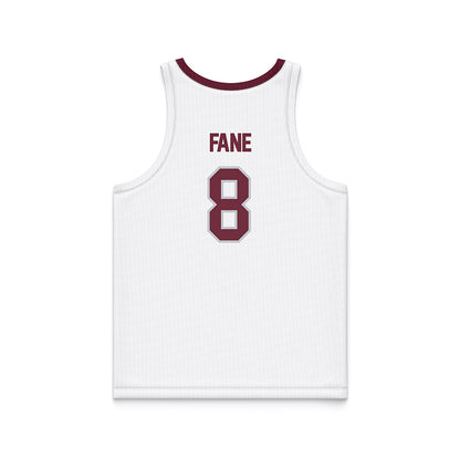 Mississippi State - NCAA Women's Basketball : Awa Fane - White Basketball Jersey-1