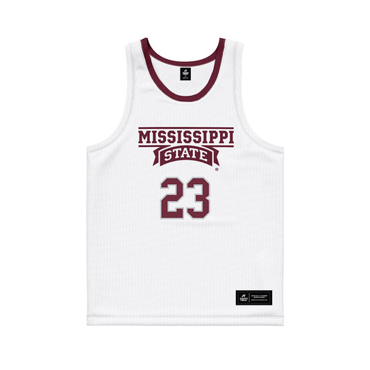 Mississippi State - NCAA Women's Basketball : Ramani Parker - White Basketball Jersey-0