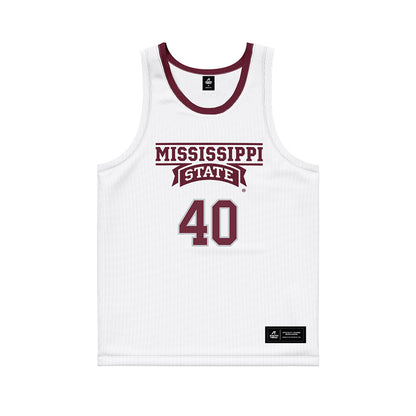 Mississippi State - NCAA Women's Basketball : Madison Francis - White Basketball Jersey-0