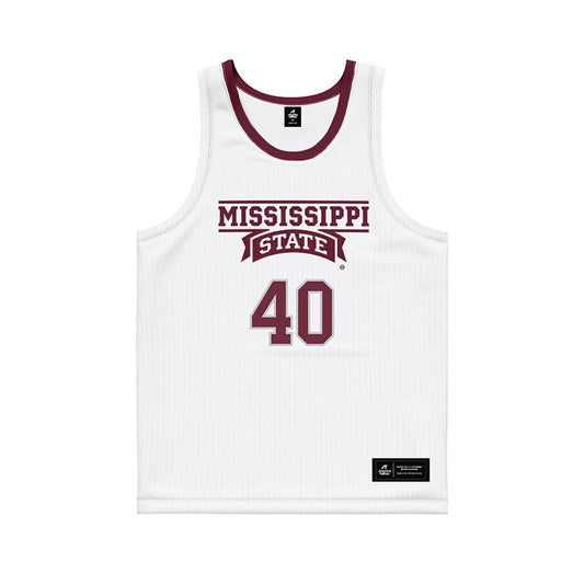 Mississippi State - NCAA Women's Basketball : Madison Francis - White Basketball Jersey-0