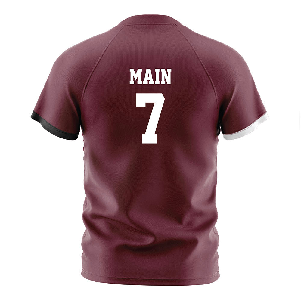 Mississippi State - NCAA Women's Soccer : Zoe Main - Maroon Soccer Jersey-1