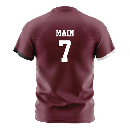 Mississippi State - NCAA Women's Soccer : Zoe Main - Maroon Soccer Jersey-1