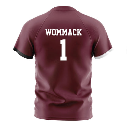 Mississippi State - NCAA Women's Soccer : Sarah Wommack - Maroon Soccer Jersey-1