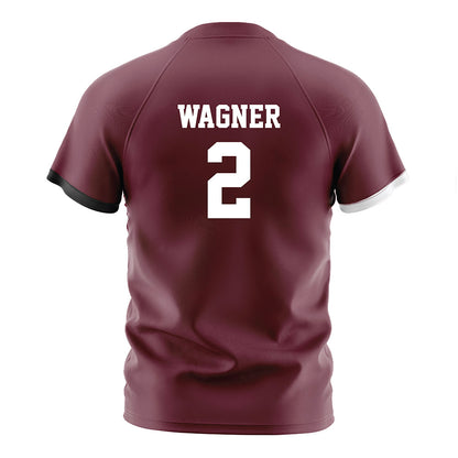 Mississippi State - NCAA Women's Soccer : Chelsea Wagner - Maroon Soccer Jersey-1