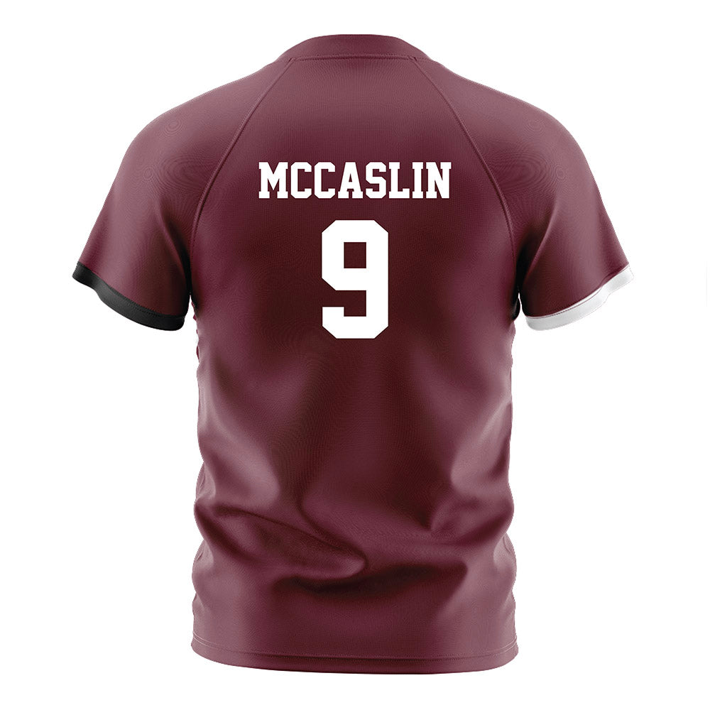 Mississippi State - NCAA Women's Soccer : Gabrielle Mccaslin - Maroon Soccer Jersey-1