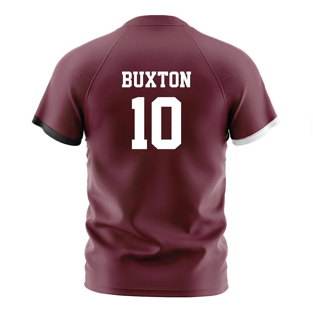 Mississippi State - NCAA Women's Soccer : Alivia Buxton - Maroon Soccer Jersey-1