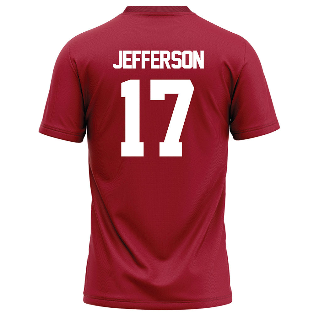 Alabama - NCAA Football : Amari Jefferson - Football Jersey