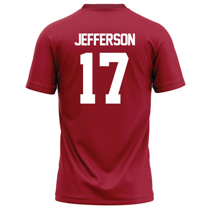 Alabama - NCAA Football : Amari Jefferson - Football Jersey