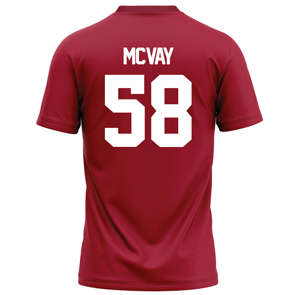 Alabama - NCAA Football : Miles McVay - Football Jersey