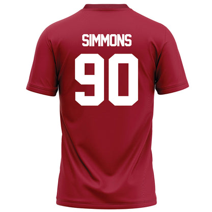 Alabama - NCAA Football : London Simmons - Football Jersey-1
