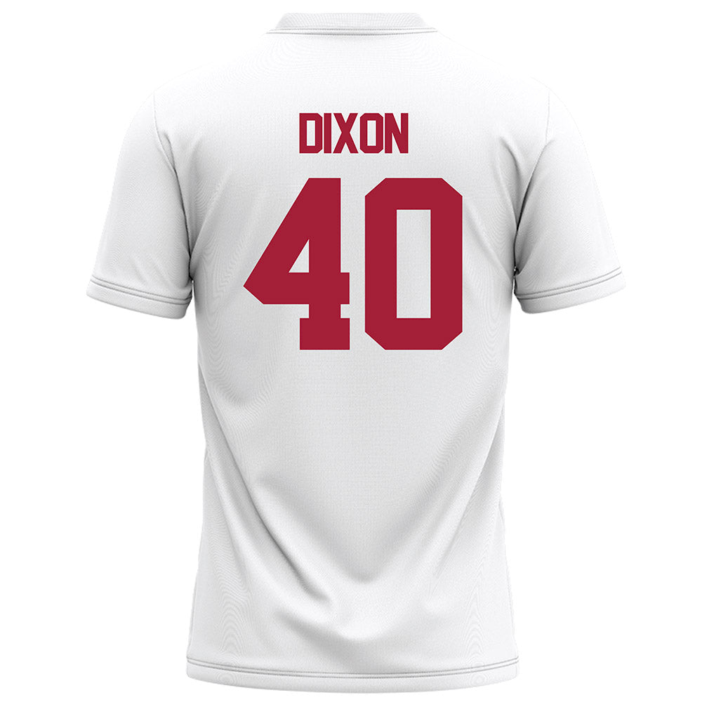 Alabama - NCAA Football : Sterling Dixon - White Football Jersey