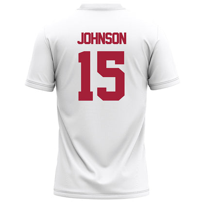 Alabama - NCAA Football : Duke Johnson - White Football Jersey-1