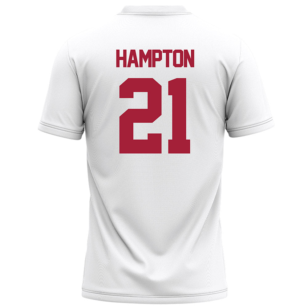 Alabama - NCAA Football : Bubba Hampton - White Football Jersey