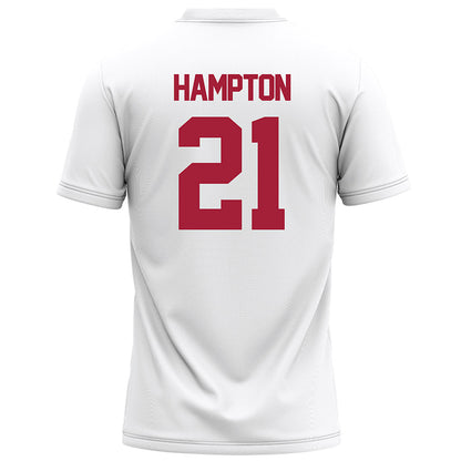 Alabama - NCAA Football : Bubba Hampton - White Football Jersey