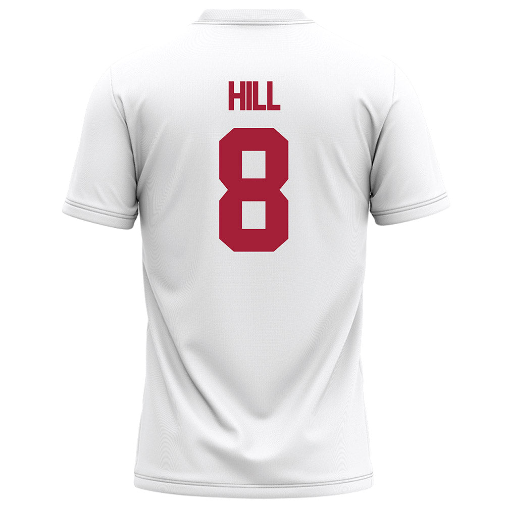 Alabama - NCAA Football : Justin Hill - White Football Jersey-1