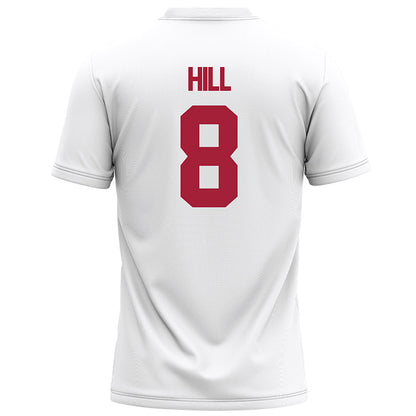 Alabama - NCAA Football : Justin Hill - White Football Jersey-1