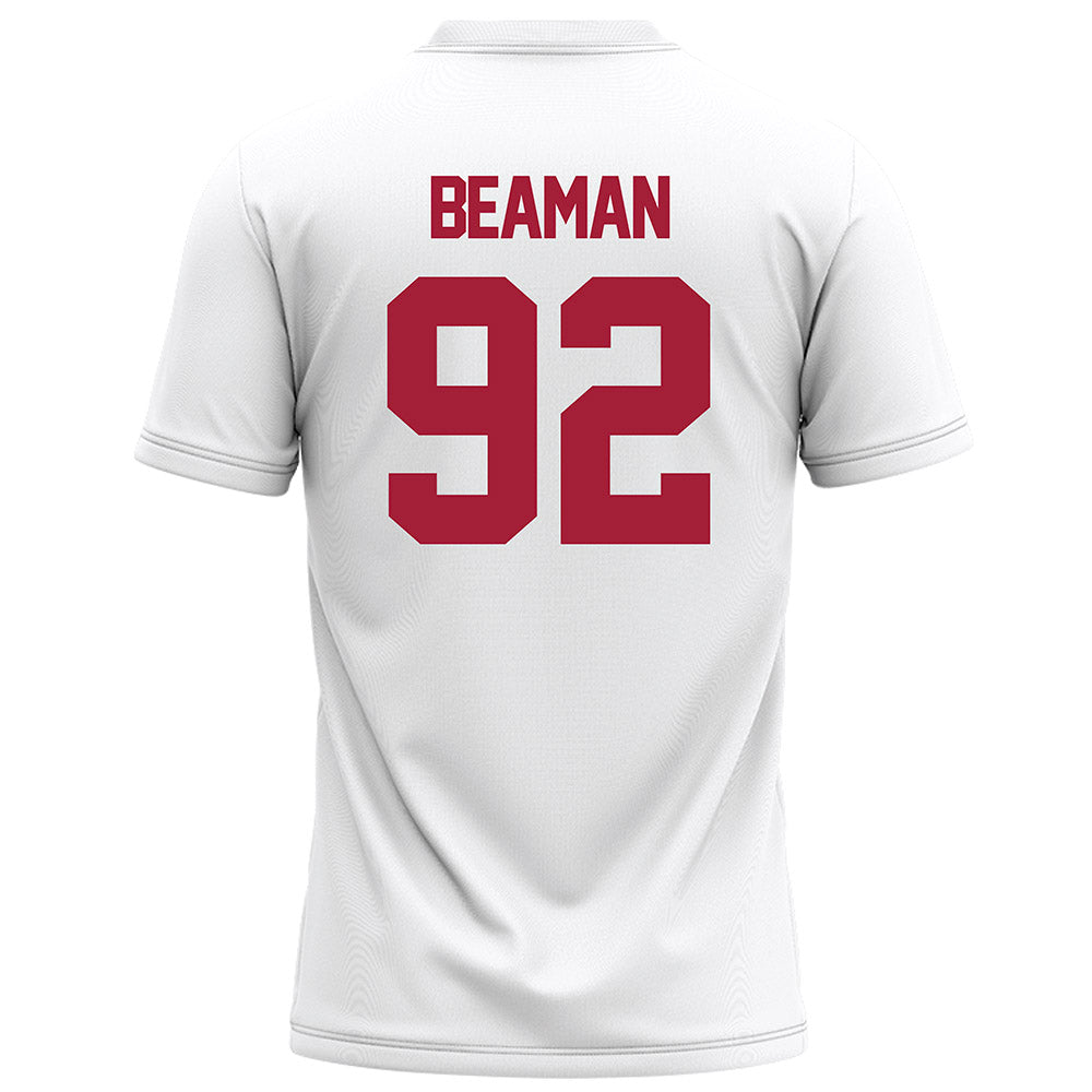 Alabama - NCAA Football : Jeremiah Beaman - White Football Jersey