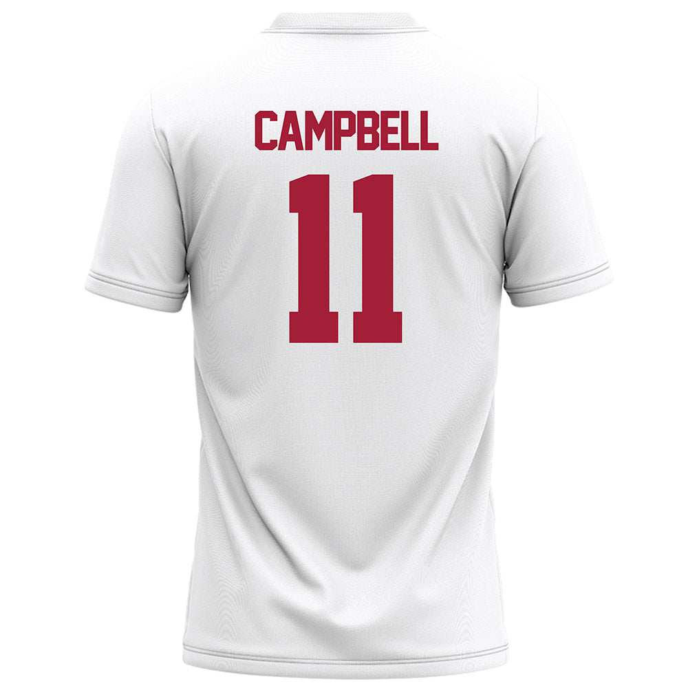 Alabama - NCAA Football : Jihaad Campbell - White Football Jersey