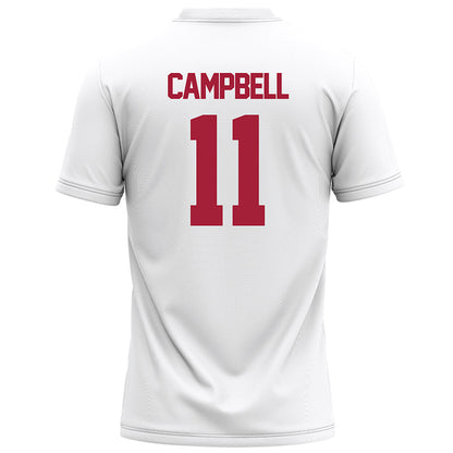 Alabama - NCAA Football : Jihaad Campbell - White Football Jersey