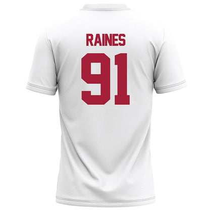 Alabama - Football Alumni : Mike Raines - White Football Jersey