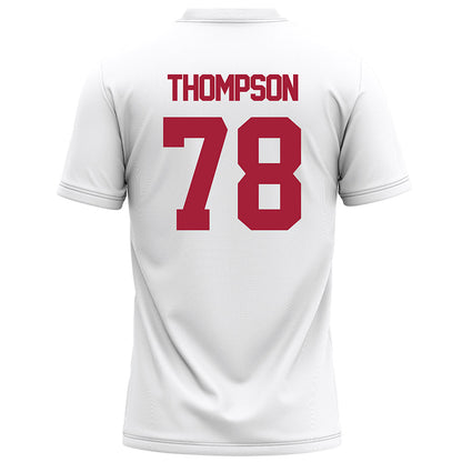 Alabama - Football Alumni : Louis Thompson - White Football Jersey