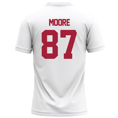 Alabama - NCAA Football : Bud Moore - White Football Jersey