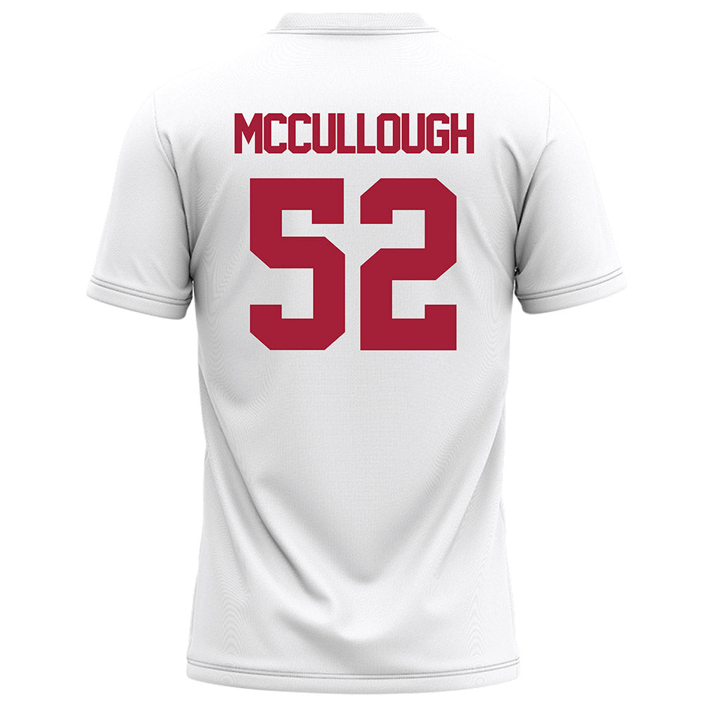 Alabama - Football Alumni : Alfred McCullough - White Football Jersey