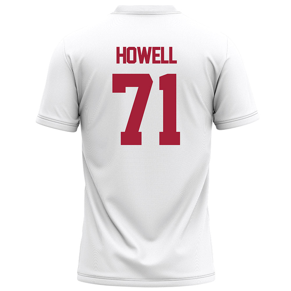 Alabama - NCAA Football : Jackson Howell - White Football Jersey