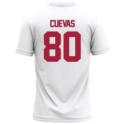 Alabama - NCAA Football : Josh Cuevas - White Football Jersey