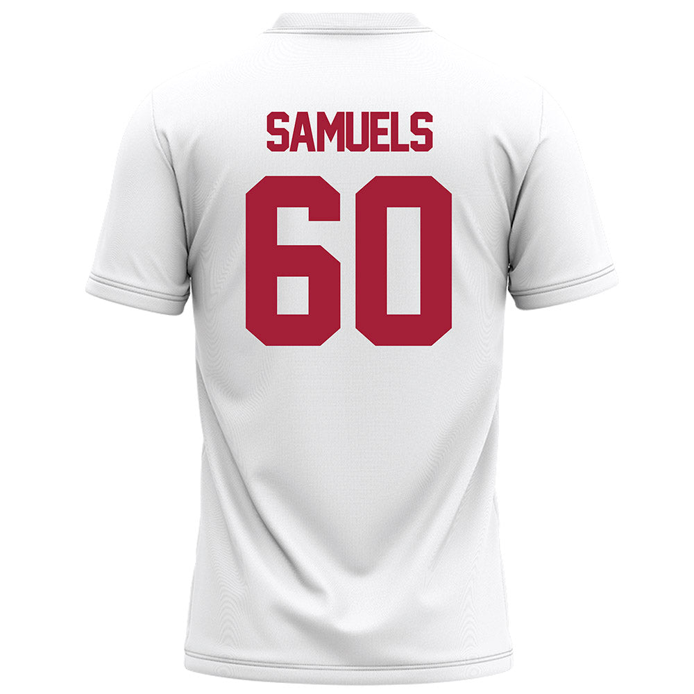 Alabama - Football Alumni : Chris Samuels - White Football Jersey