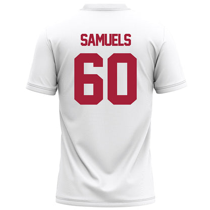 Alabama - Football Alumni : Chris Samuels - White Football Jersey