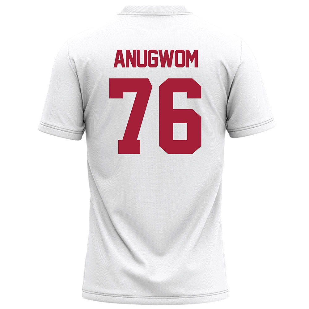 Alabama - NCAA Football : Arkel Anugwom - White Football Jersey-1