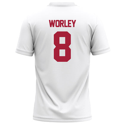 Alabama - Football Alumni : Butch Worley - White Football Jersey