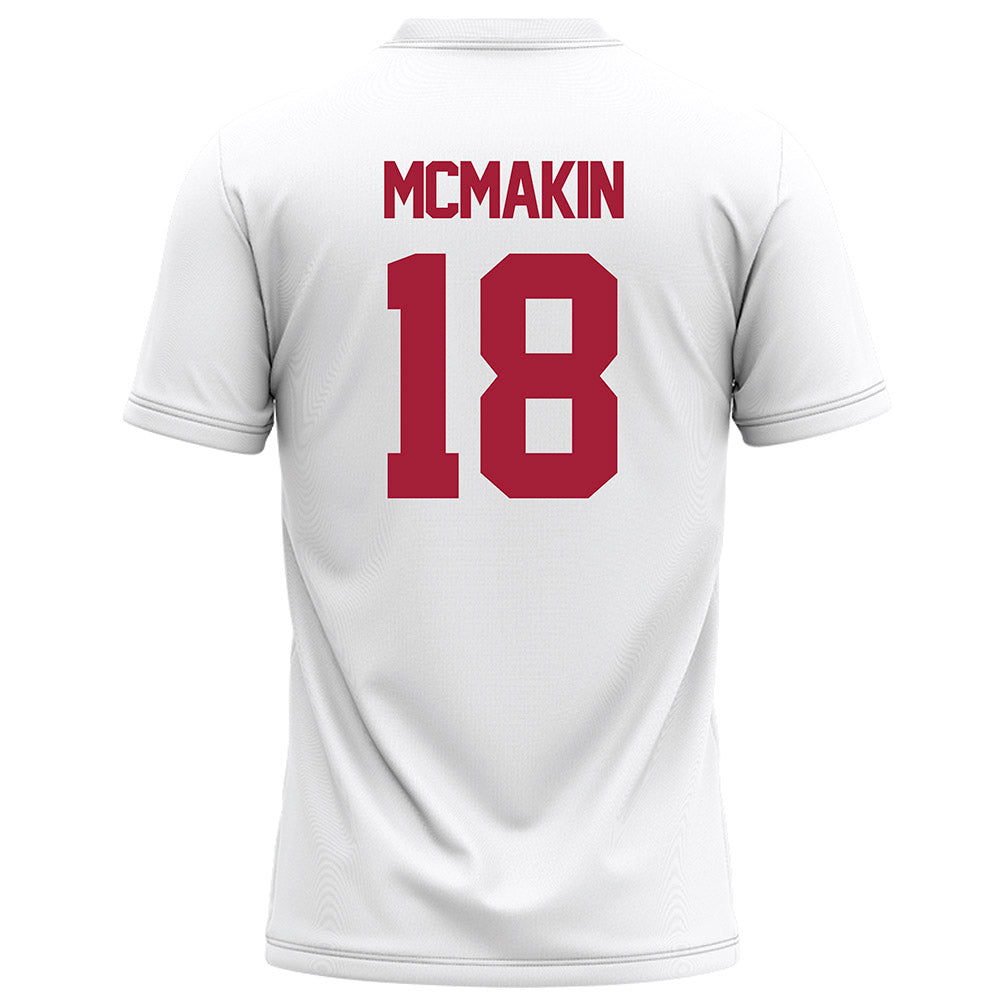 Alabama - Football Alumni : David McMakin - White Football Jersey