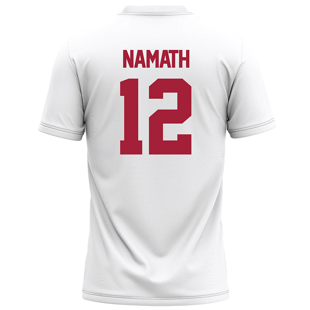 Alabama - Football Alumni : Joe Namath - White Football Jersey