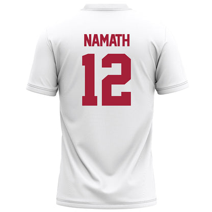 Alabama - Football Alumni : Joe Namath - White Football Jersey