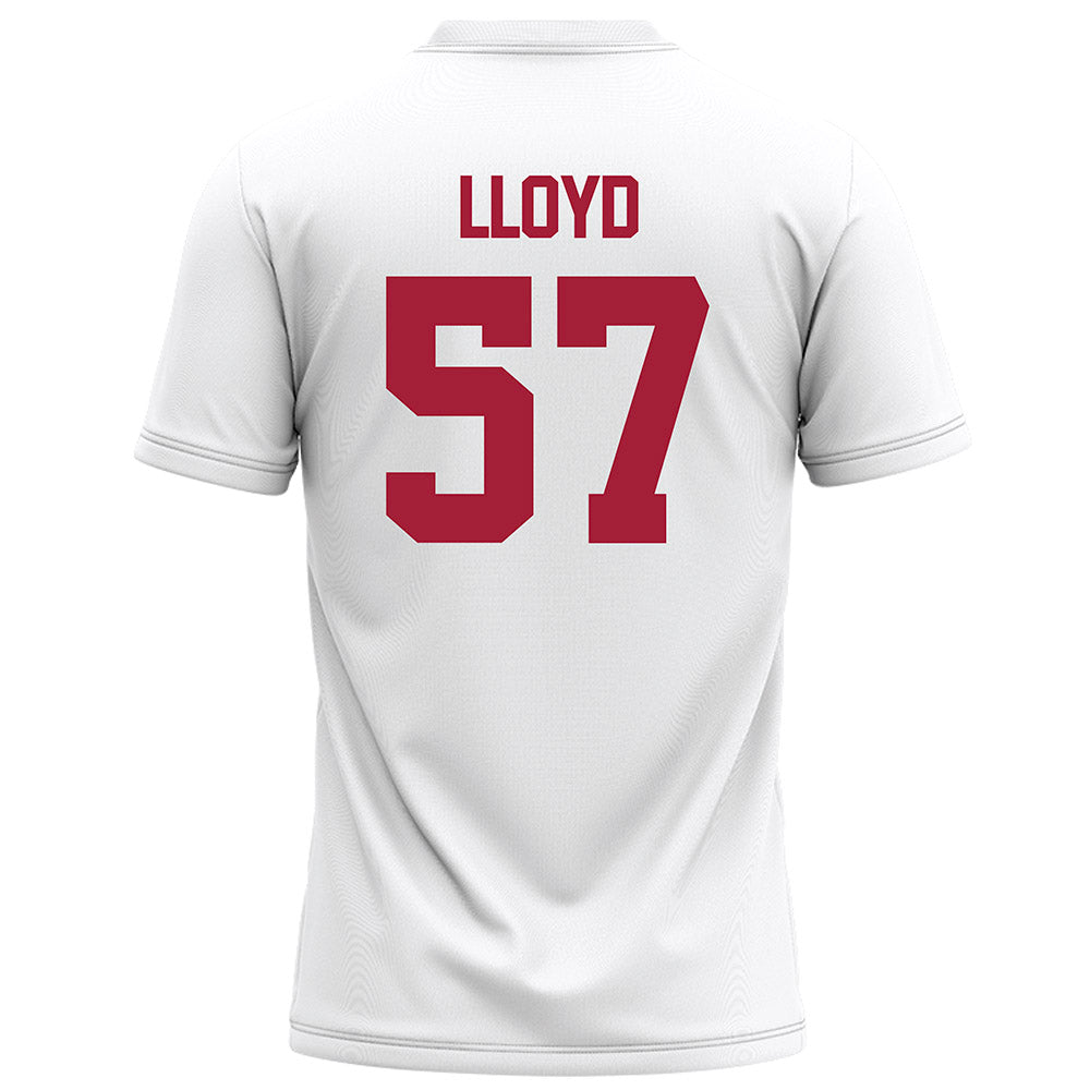Alabama - NCAA Football : Jackson Lloyd - White Football Jersey-1