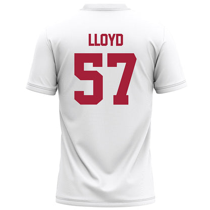 Alabama - NCAA Football : Jackson Lloyd - White Football Jersey-1