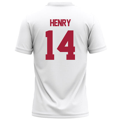 Alabama - NCAA Football : Fatutoa Henry - White Football Jersey-1