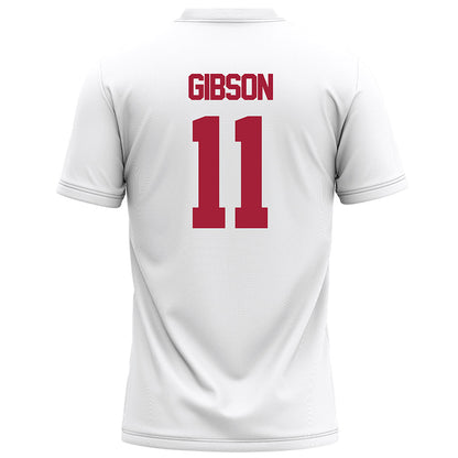 Alabama - Football Alumni : Brandon Gibson - White Football Jersey