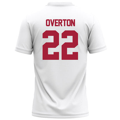 Alabama - NCAA Football : LT Overton - White Football Jersey