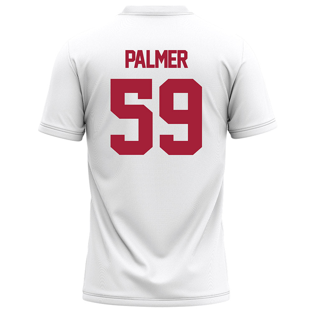 Alabama - Football Alumni : Dale Palmer - White Football Jersey