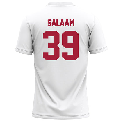 Alabama - Football Alumni : Darwin Salaam - White Football Jersey