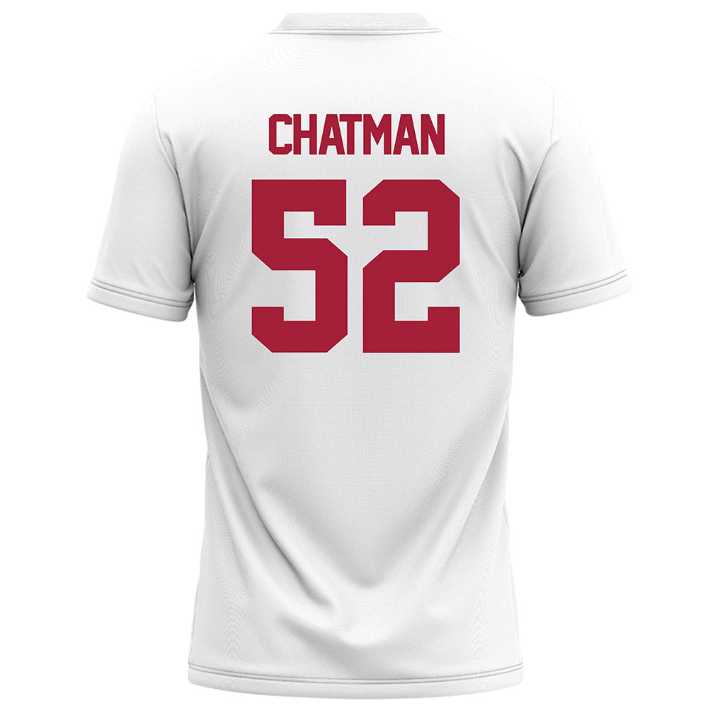 Alabama - NCAA Football : Braylon Chatman - White Football Jersey-1