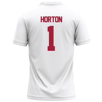 Alabama - NCAA Football : Isaiah Horton - White Football Jersey-1