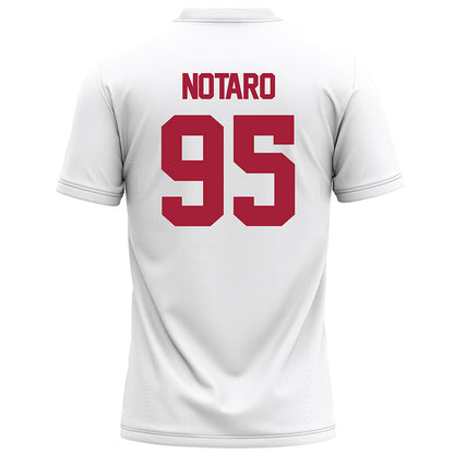Alabama - NCAA Football : Peter Notaro - White Football Jersey-1