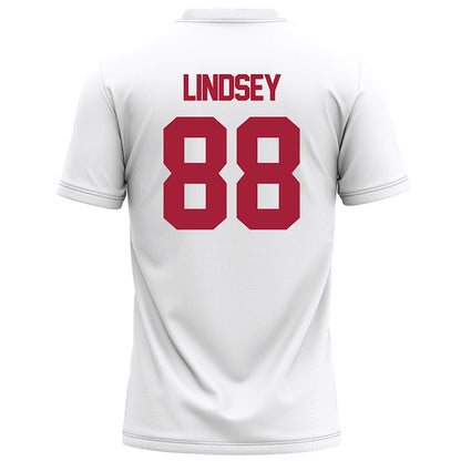 Alabama - NCAA Football : Jay Lindsey - White Football Jersey