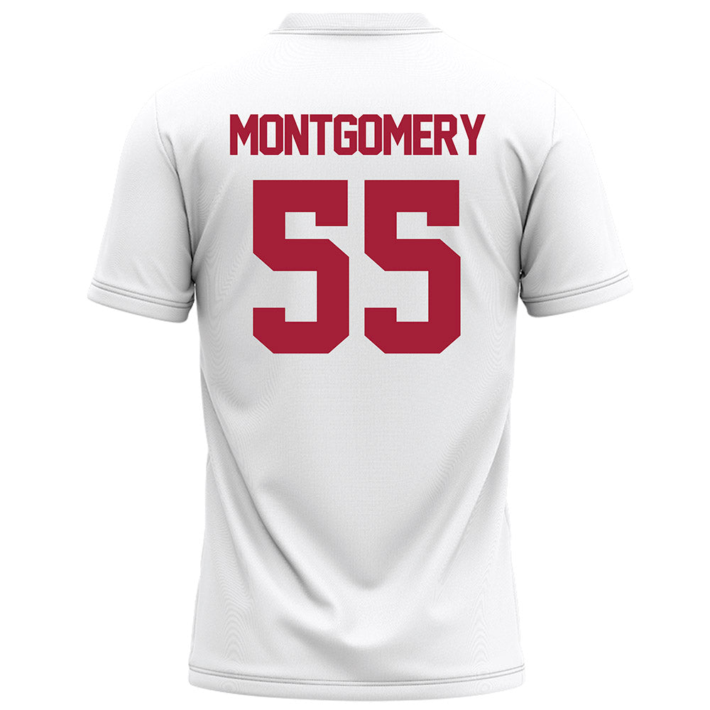 Alabama - NCAA Football : Roq Montgomery - White Football Jersey