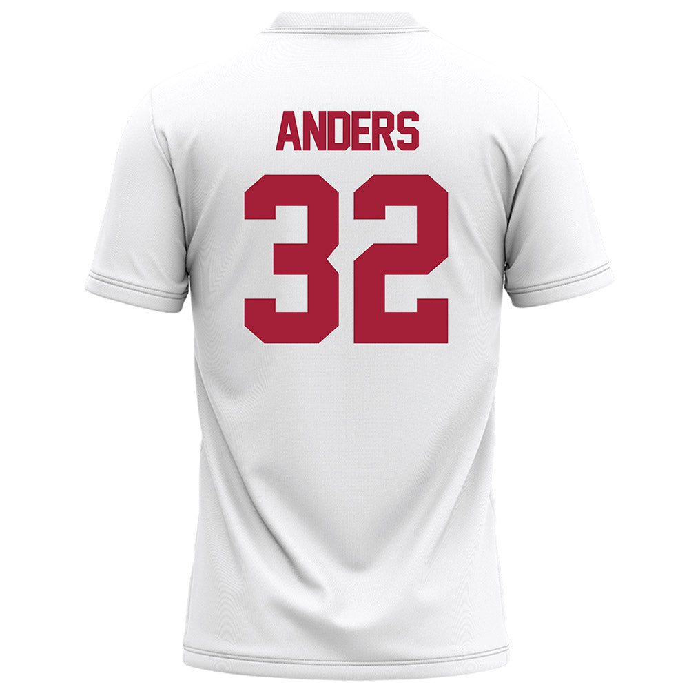 Alabama - NCAA Football : Eryk Anders - White Football Jersey-1